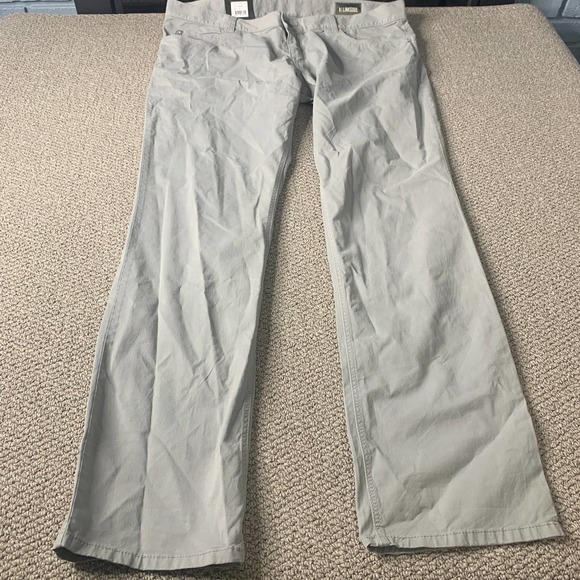 Linksoul Mens Pants Size 40L Gray Torrey Modern Fit Casual Golf Straight Leg NWT